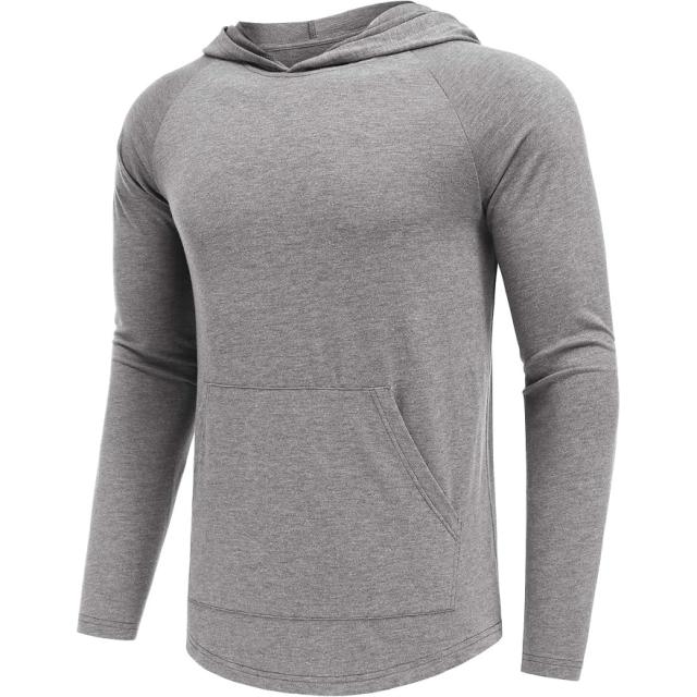 Pinspark Mens Lightweight Workout Hoodie Sweatshirt