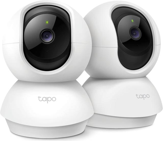 Tapo 2K Pan Tilt Security Camera C210 2 Pack