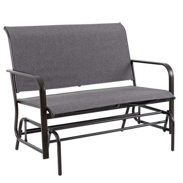 Walsunny 2 Person Outdoor Glider Bench