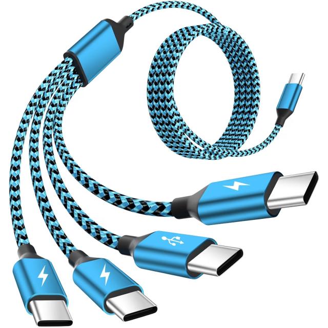 Jogrytece Travel USB-C 4-in-1 Charging Cords
