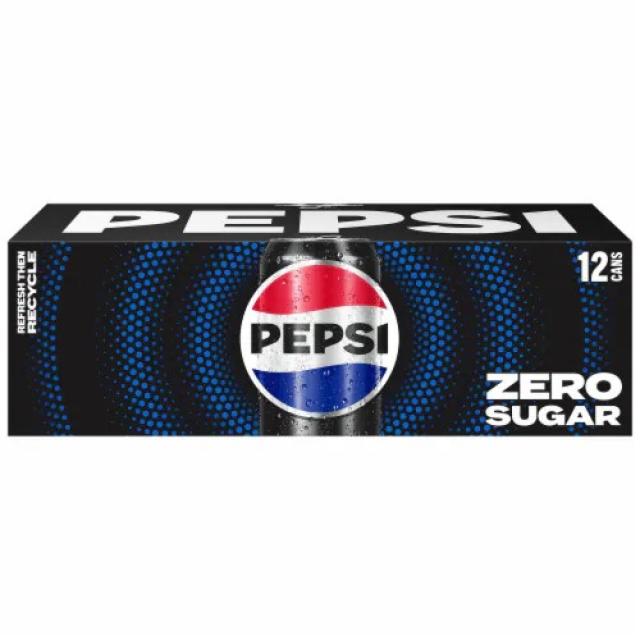 Pepsi Zero Sugar 12-Pack Cash Back