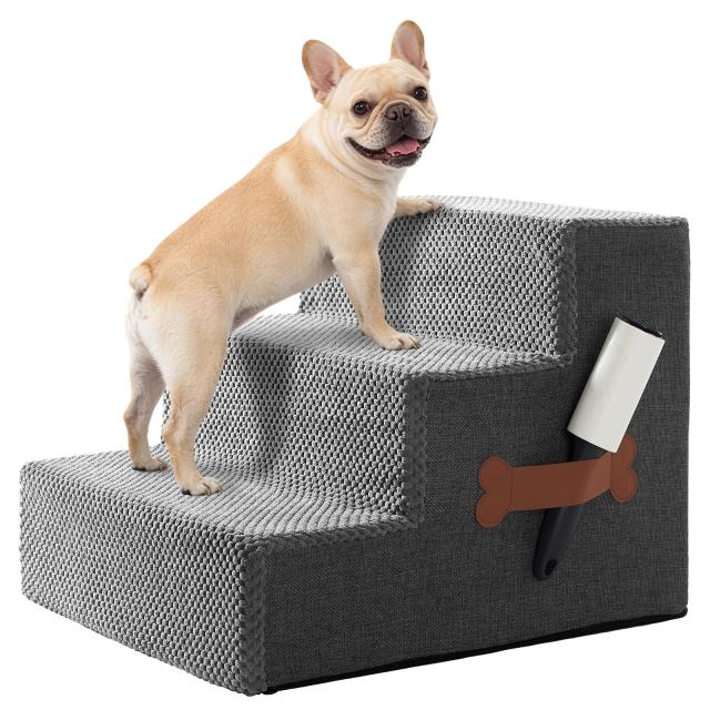 Yuwenus Non-Slip Pet Stairs for Dogs and Cats