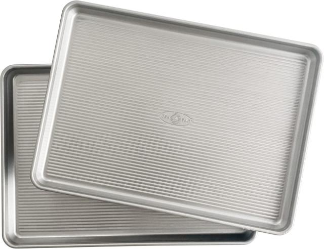 USA Pan Bakeware Half Sheet Pan 2 Sheets