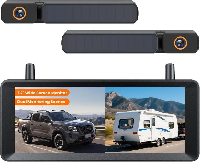 Auto-Vox 2 Solar Wireless Backup Cameras