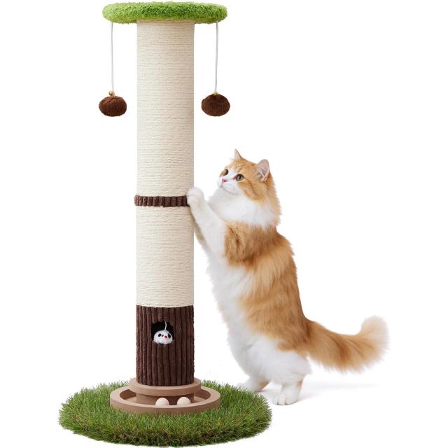 Woochpet 34in Tall Cat Scratching Post