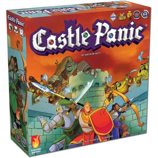 Fireside Games Castle Panic 2nd Edition Fantasy Board Game