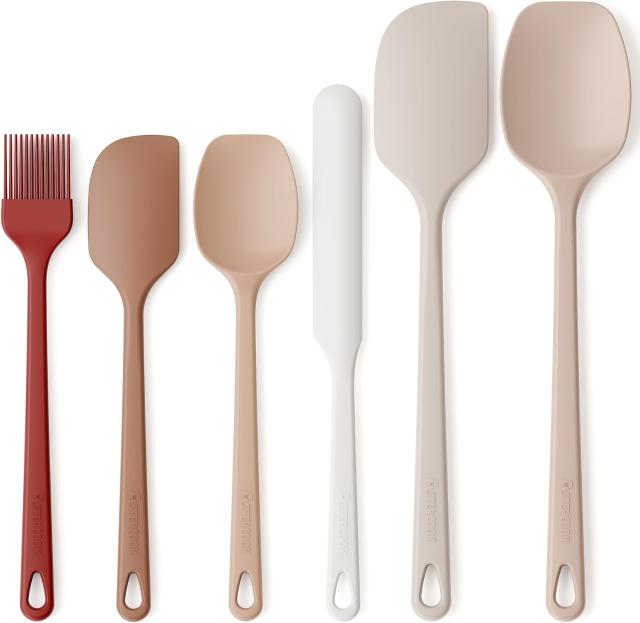 Astercook 6-Piece Silicone Spatula Set