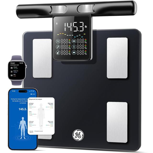GE Smart Scale for Body Fat with BMI Muscle Mass