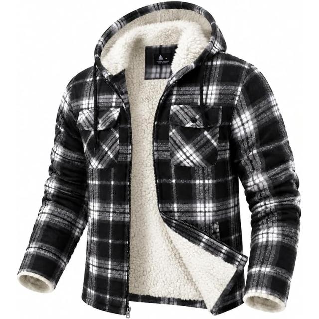 Geek Lighting Flannel Sherpa Jacket