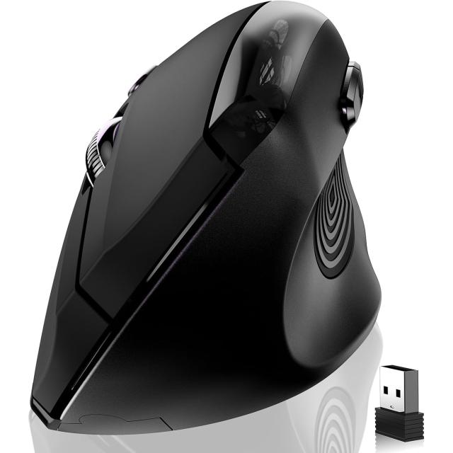 memzuoix Ergonomic Wireless Mouse
