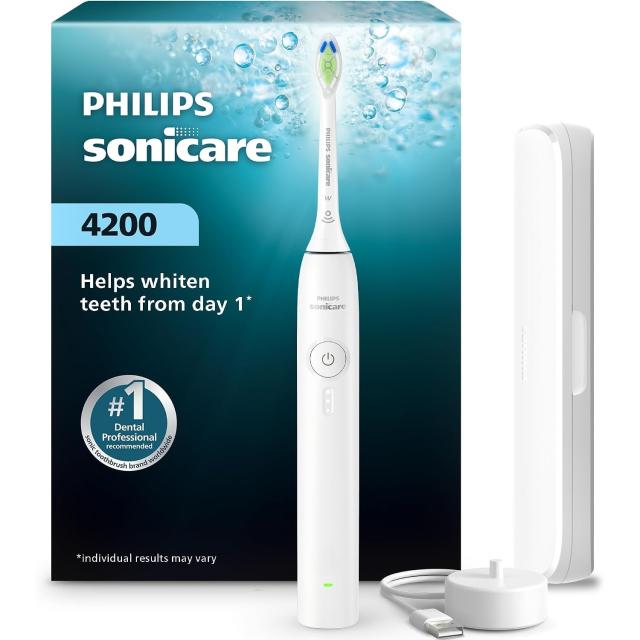 Philips Sonicare 4200 Rechargeable Electric Toothbrush