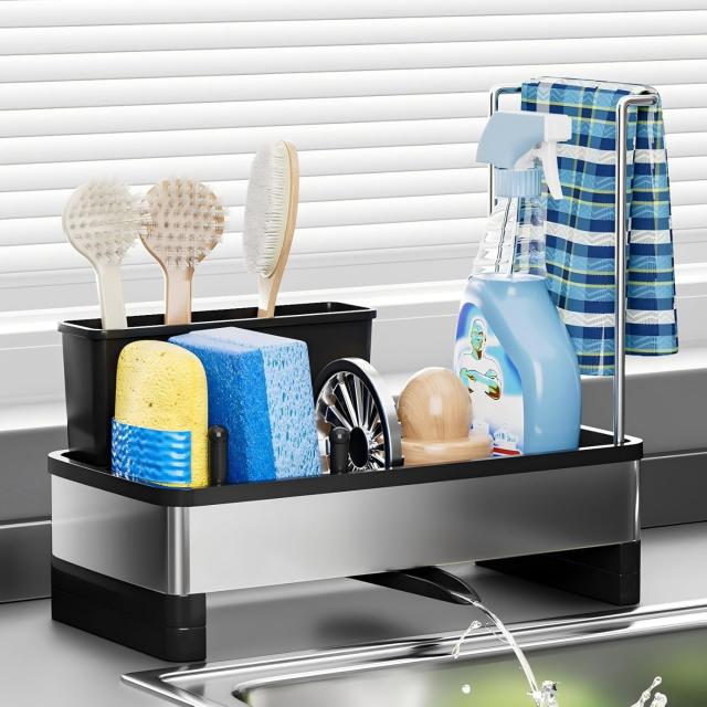 Kitchen Sink Stainless Steel Caddy