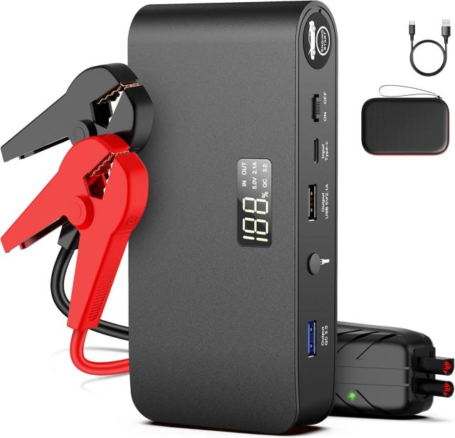 BooKoo 4000A 12V Car Battery Jump Starter