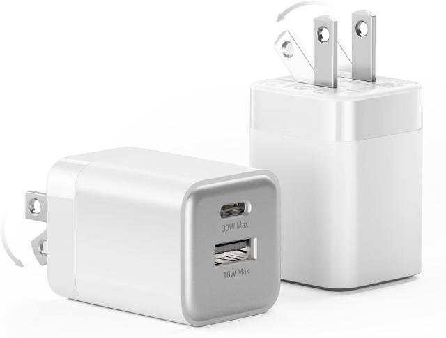 wegear 30W Dual Port Fast Charger 2 Pack