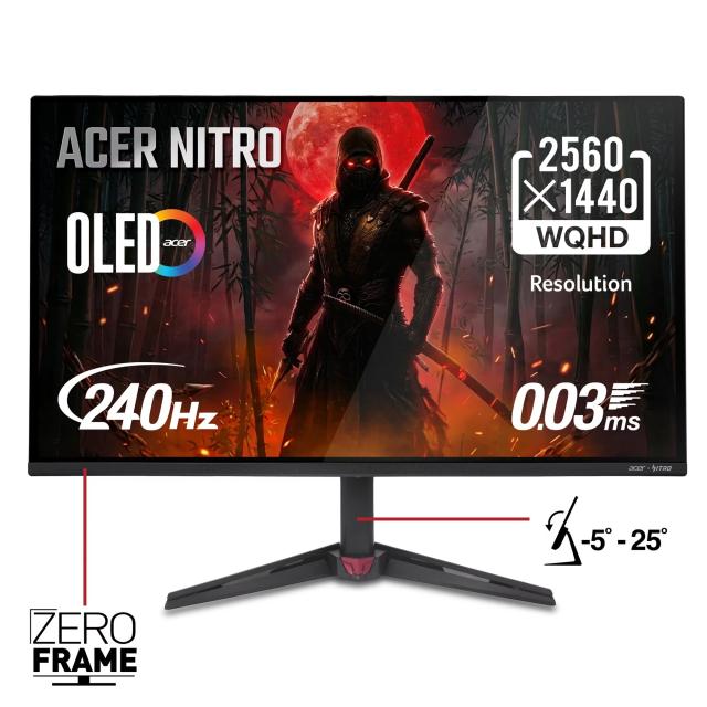 Acer Nitro 27in WQHD QD-Oled Monitor
