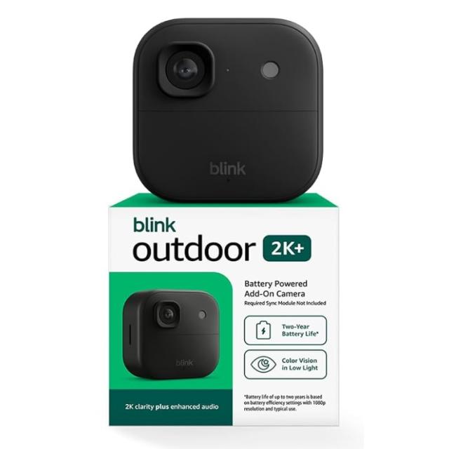 Blink Outdoor 2K+ Smart Security Camera