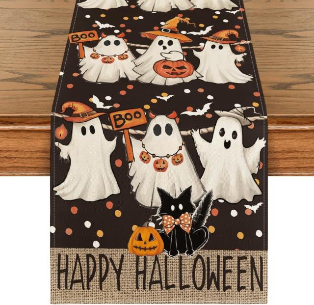 Artoid Mode Halloween Table Runner Decor