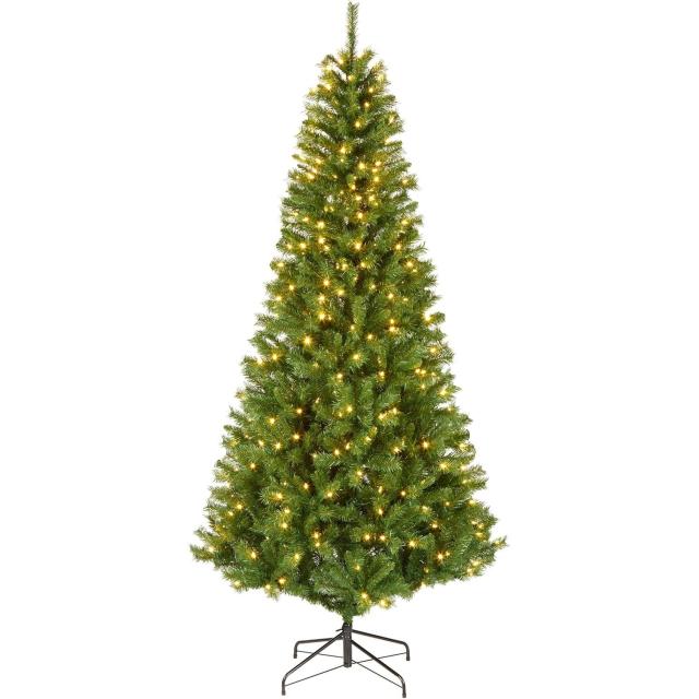 National Tree Company 7.5ft Pre-Lit Winchester Pine Slim Christmas Tree