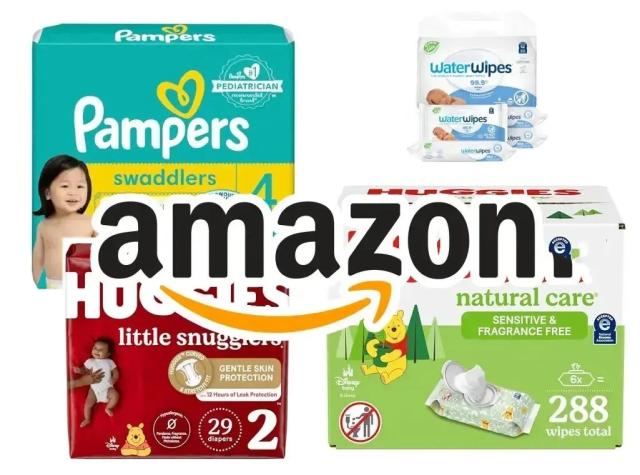Amazon Baby Diapers Pamper Huggies