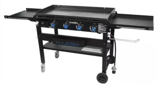 Razor 37in 4-Burner Propane Gas Griddle Flat Top Grill