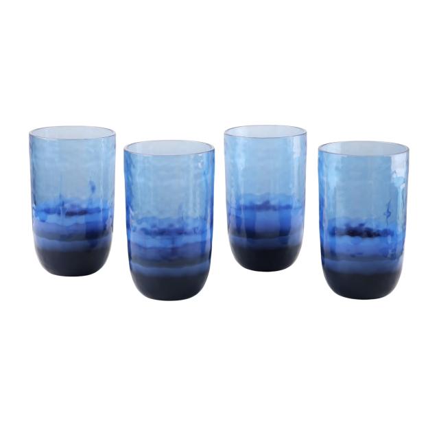 Beautiful by Drew Barrymore 4 Tall Tumbler Cup Set