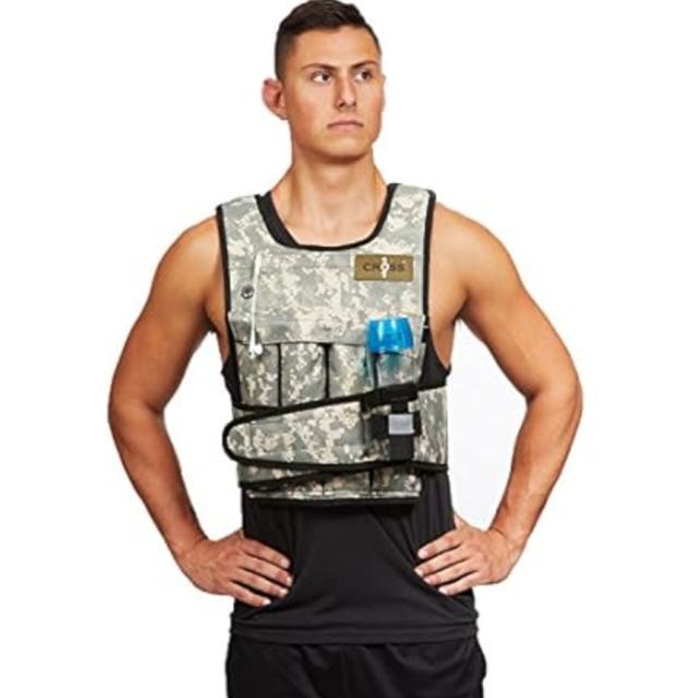 Cross101 Camouflage Workout Weighted Vest