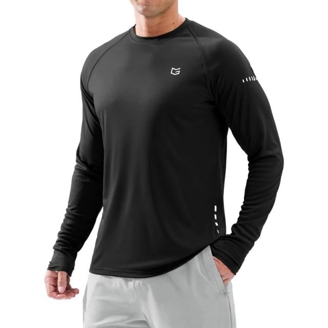 G Gradual Mens Sun Protection Swim Long Sleeve Shirt