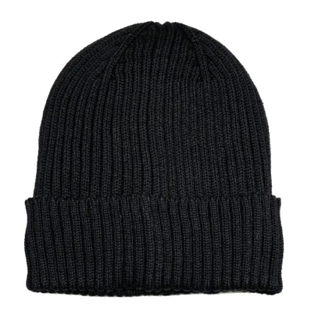 George Mens Ribbed Fleece Knit Beanie