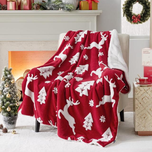 Bedsure Christmas Throw Blanket for Couch