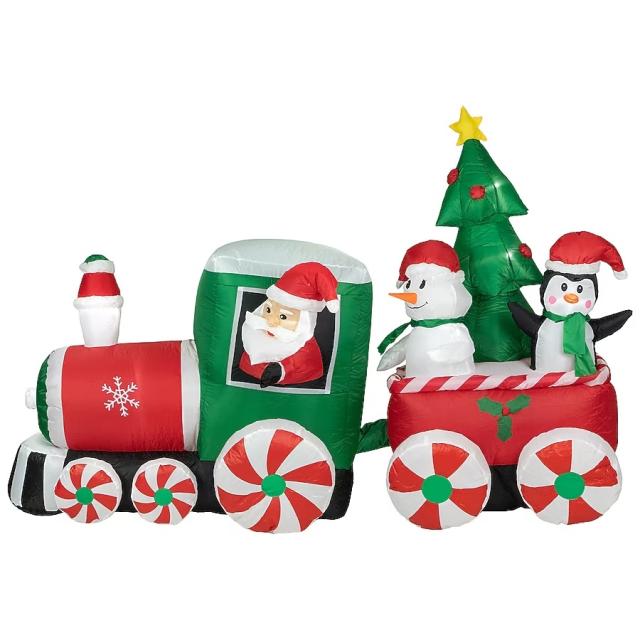 Northlight 5.5ft Santa Christmas Inflatable