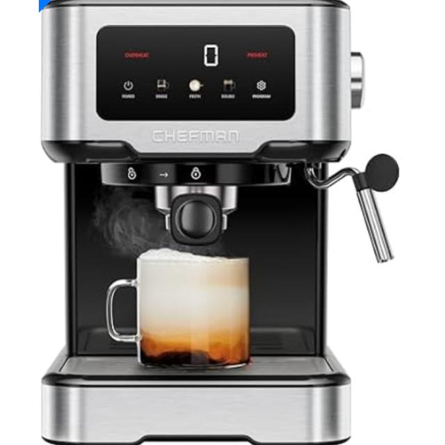 Chefman CraftBrew Espresso Machine Coffee Maker
