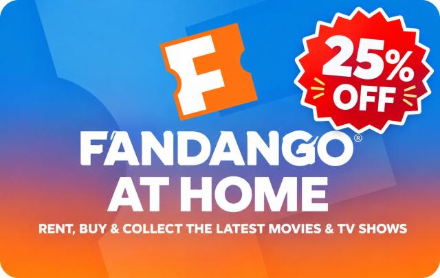 Fandango at Home Discounted Gift Card