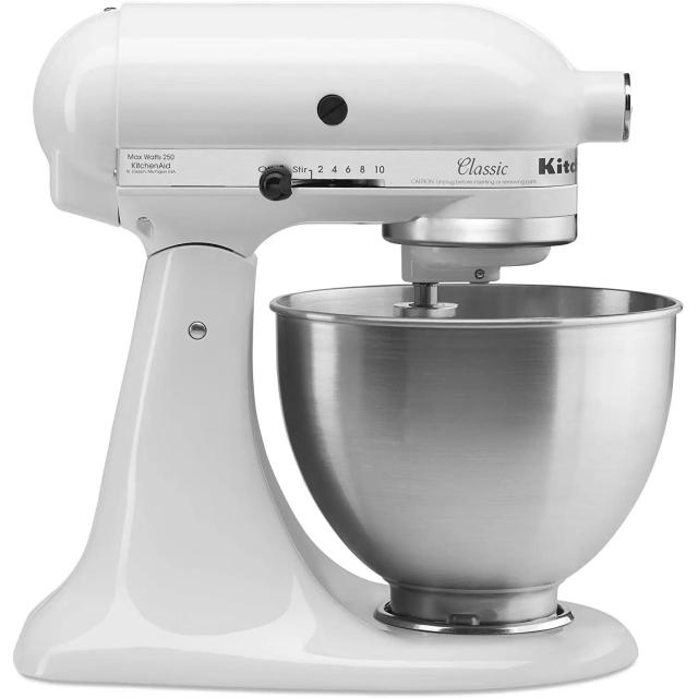 KitchenAid Classic Series 4.5qt Stand Mixer K45SSWH