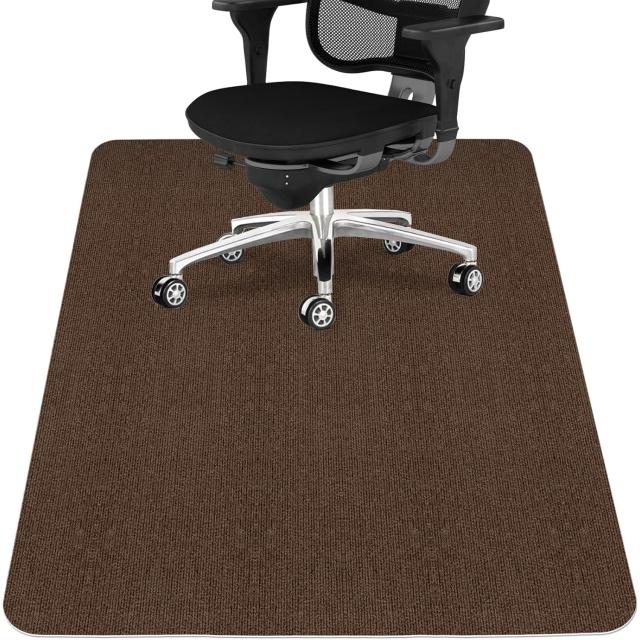 Office Chair Carpet Mat for Hardwood Floor by Sycoodeal