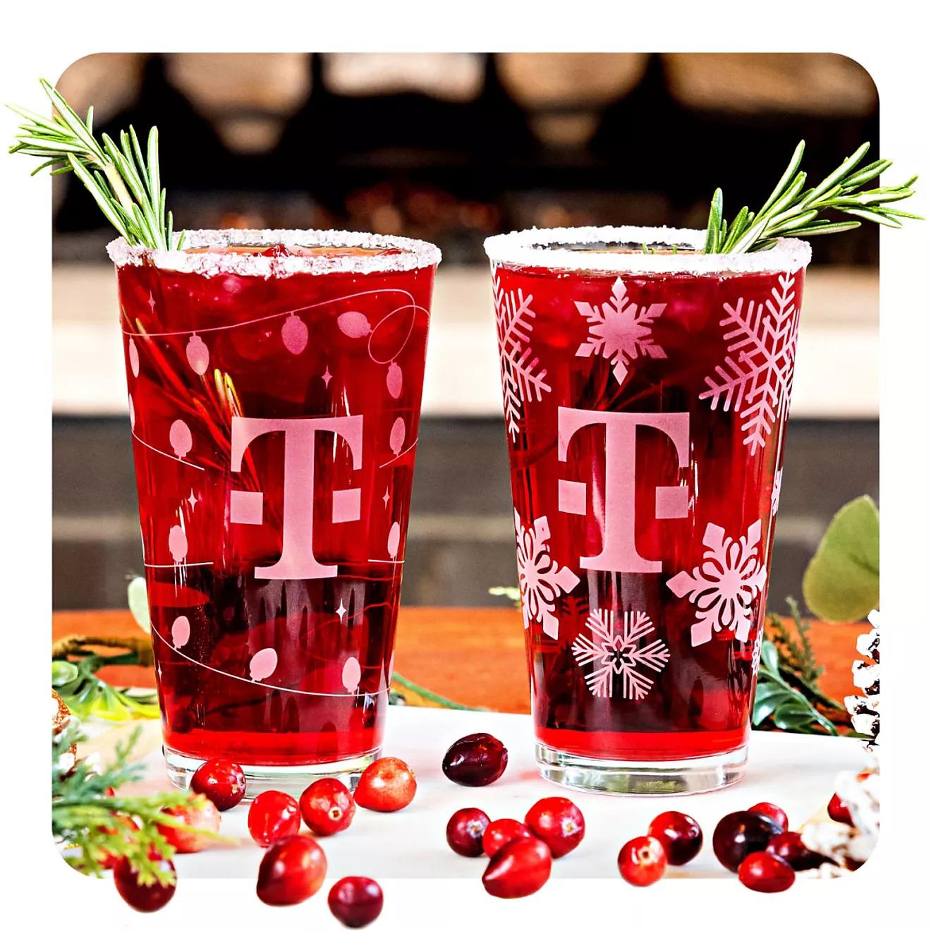 Free Holiday Glass for T-Mobile Members on 12/10