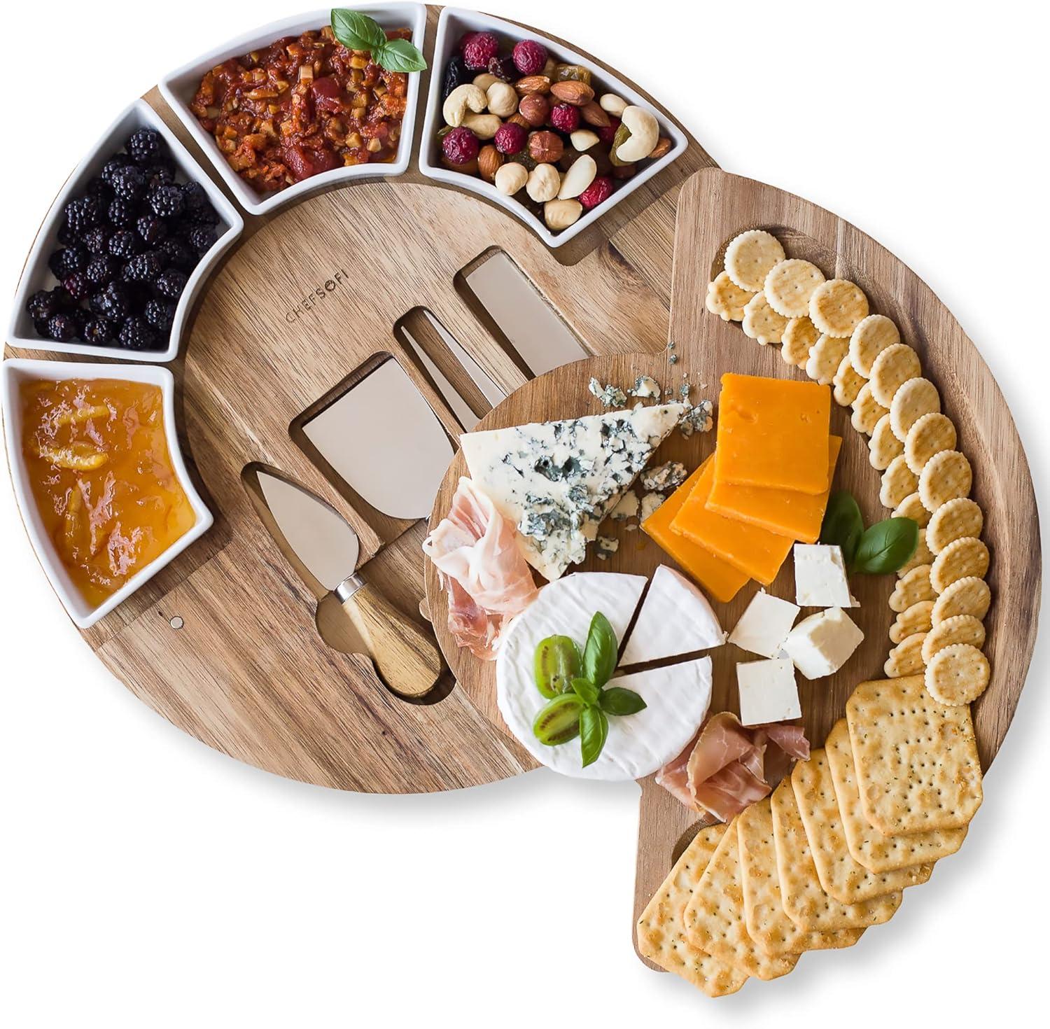 Charcuterie Cheese Board and Platter Set for $31.88 Shipped