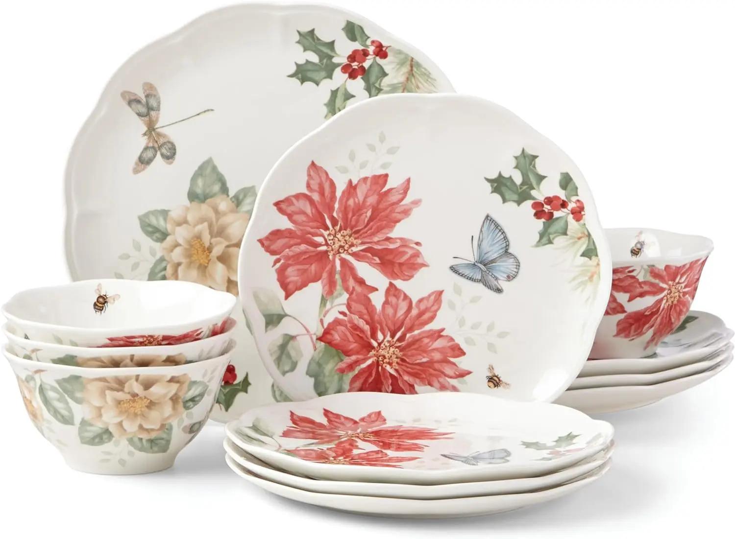 Lenox Butterfly Meadow Holiday Dinnerware Set for $69.70 Shipped