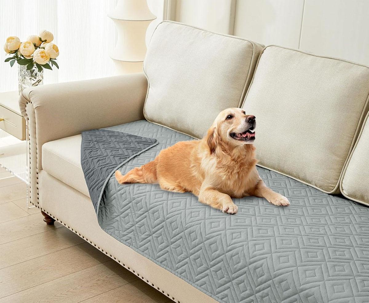 Sofa Couch Cover Waterproof Dog Blanket for $7.99