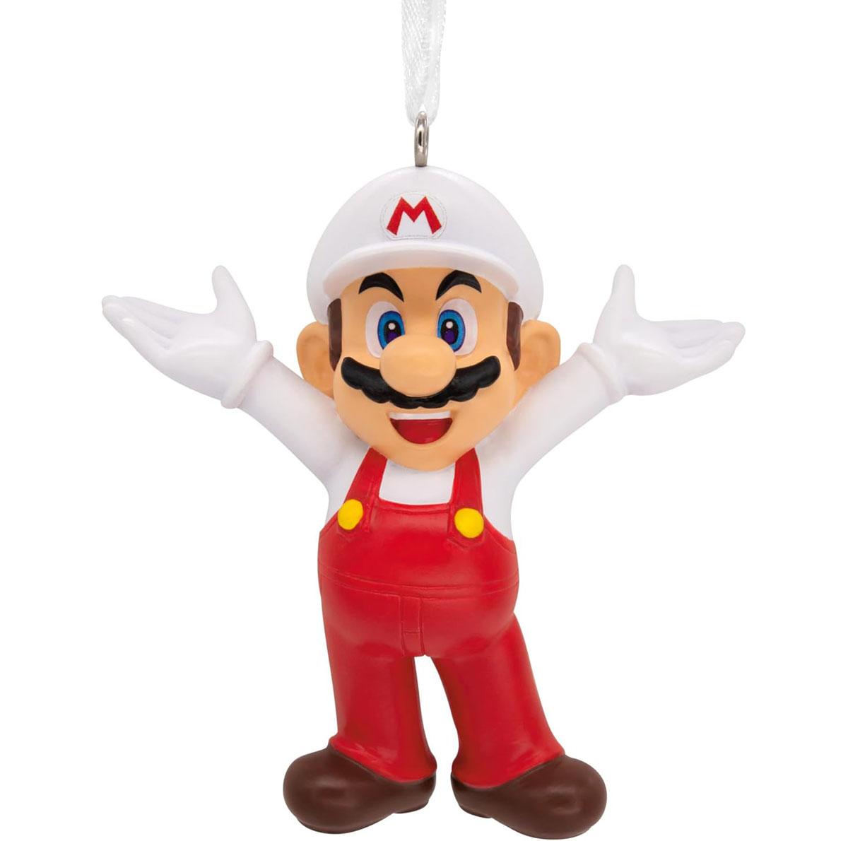 Hallmark Disney Super Mario Fire Mario Christmas Ornament for $4.99
