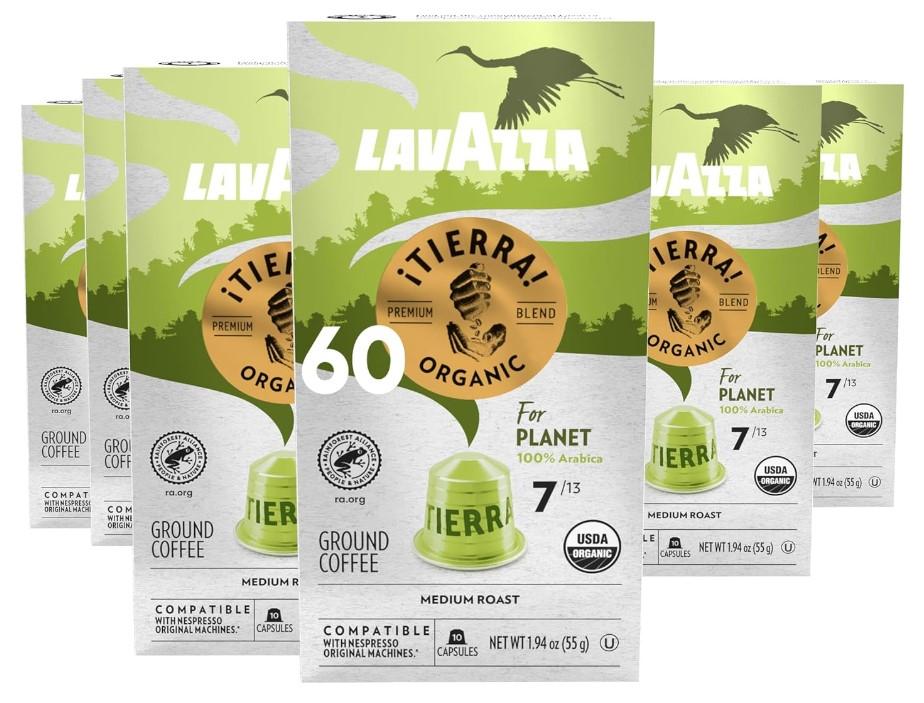 Nespresso Lavazza Tierra for Planet Aluminum Capsules for $13.12