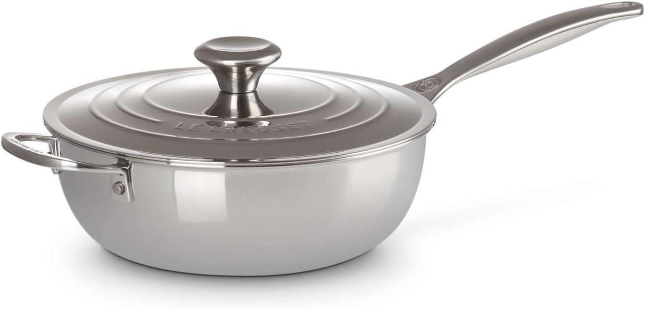 Le Creuset Tri-Ply Pan 3.5Q Nonstick Saucier for $149.99 Shipped