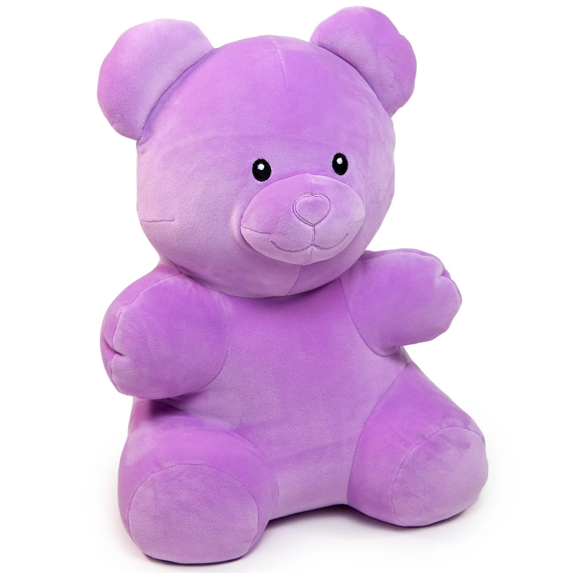 Ways to Celebrate Valentines Day Pink Gummy Bear Plush for $2.49