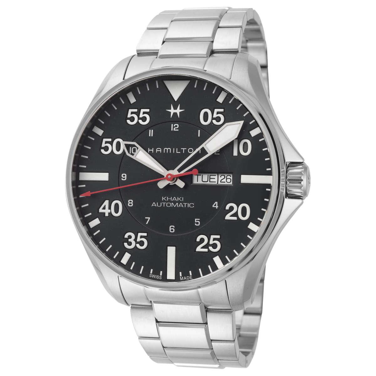 Hamilton Khaki Aviation Men\'s Automatic Watch for $429 Shipped