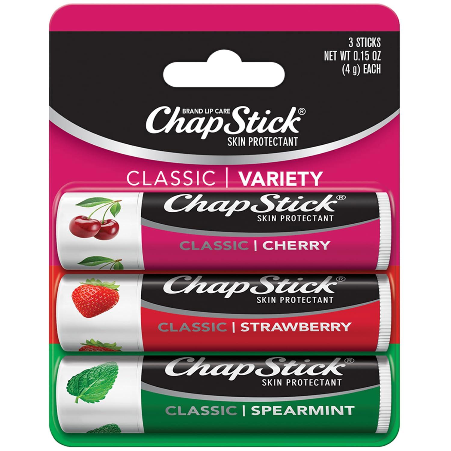 ChapStick Lip Care Set 3 Pack for $2.41
