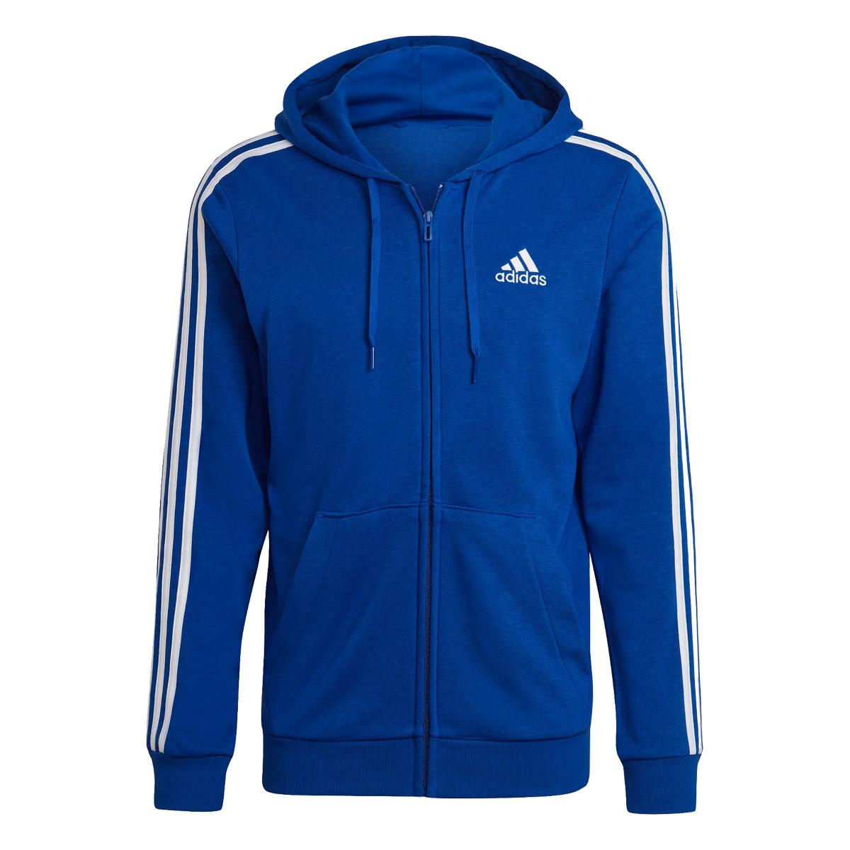 adidas Essentials French Terry 3-Stripes Full-Zip Hoodie for $16.50 Shipped