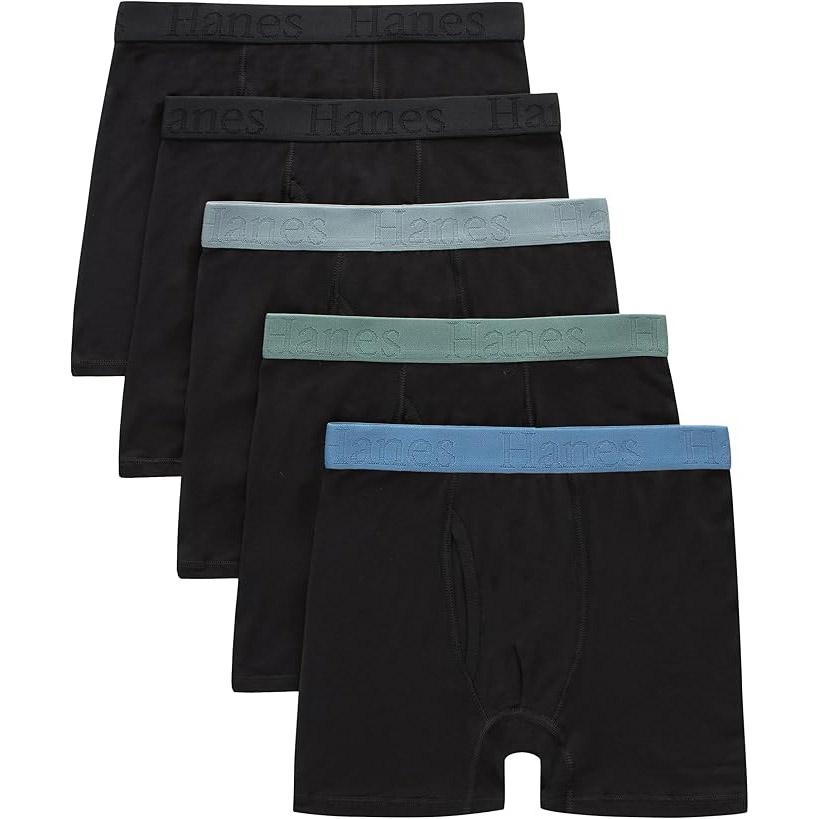 Hanes Boys Originals Boxer Brief Underwear 5 Pack for $8.29