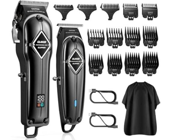 Glaker Hair Clippers and Trimmer Kit for $34.99