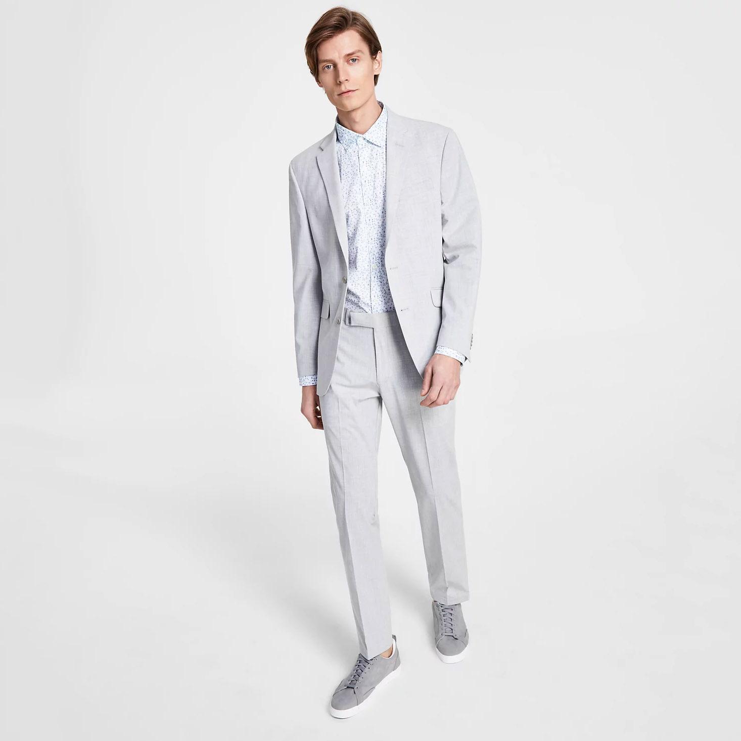 Kenneth Cole Reaction Mens Slim-Fit Suit for $69.99 Shipped
