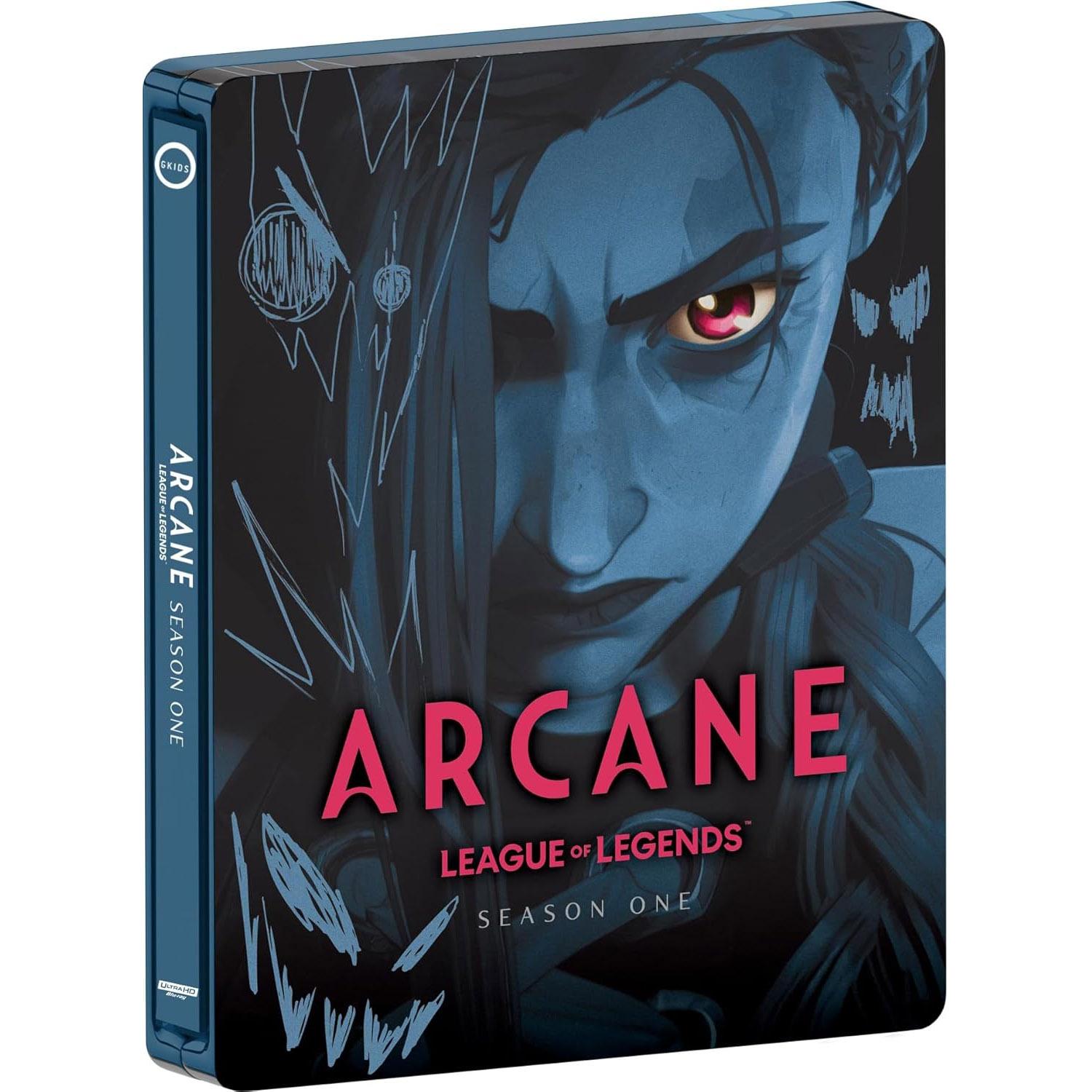 Arcane League of Legends Season One 4K UHD Steelbook for $29.99