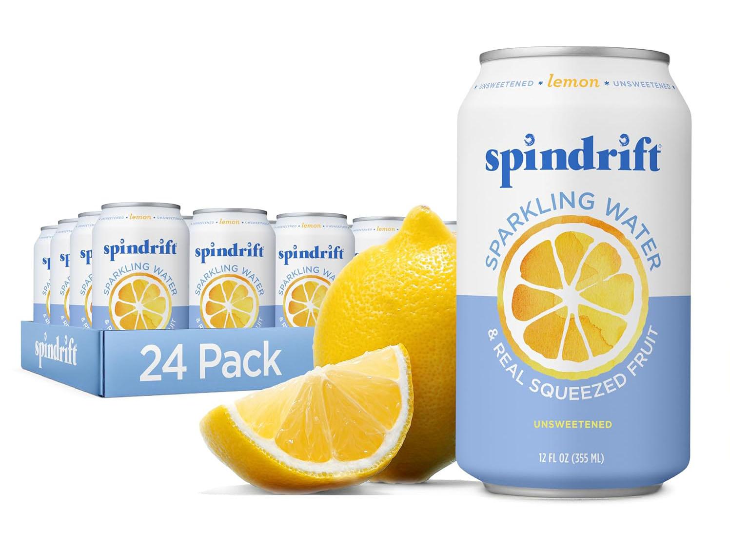 Spindrift Sparkling Water 24 Pack for $13.43